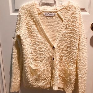 PacSun Cream Cardigan